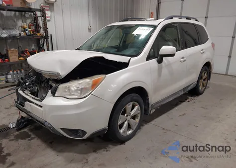 2014 Subaru Forester 2.5I Premium из США, поврежденный, VIN JF2SJAEC4EH495974